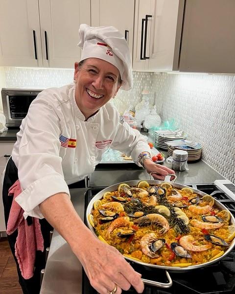 From Spain with Love! Paella Cooking Class